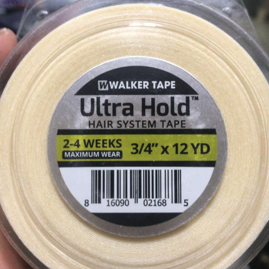 Walker Ultra Hold Tape - 3/4" X 3 Yds, Roll (One of the strongest, tackiest tapes in the industry.)